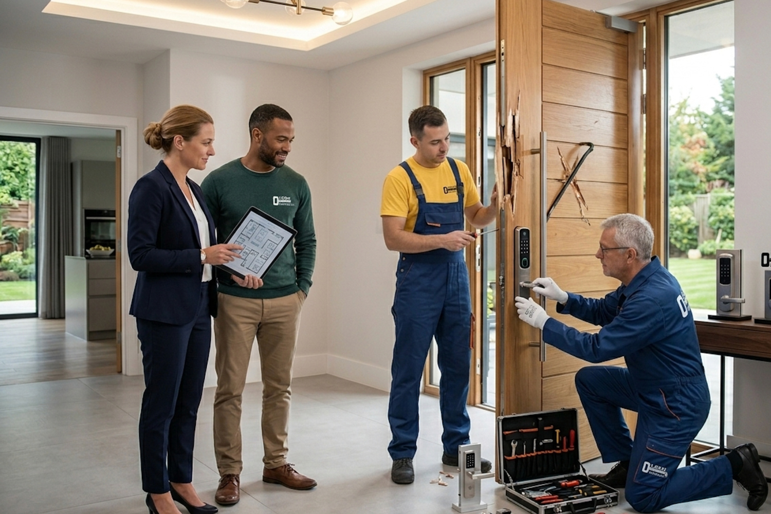 Oprava dverí po vlámaní